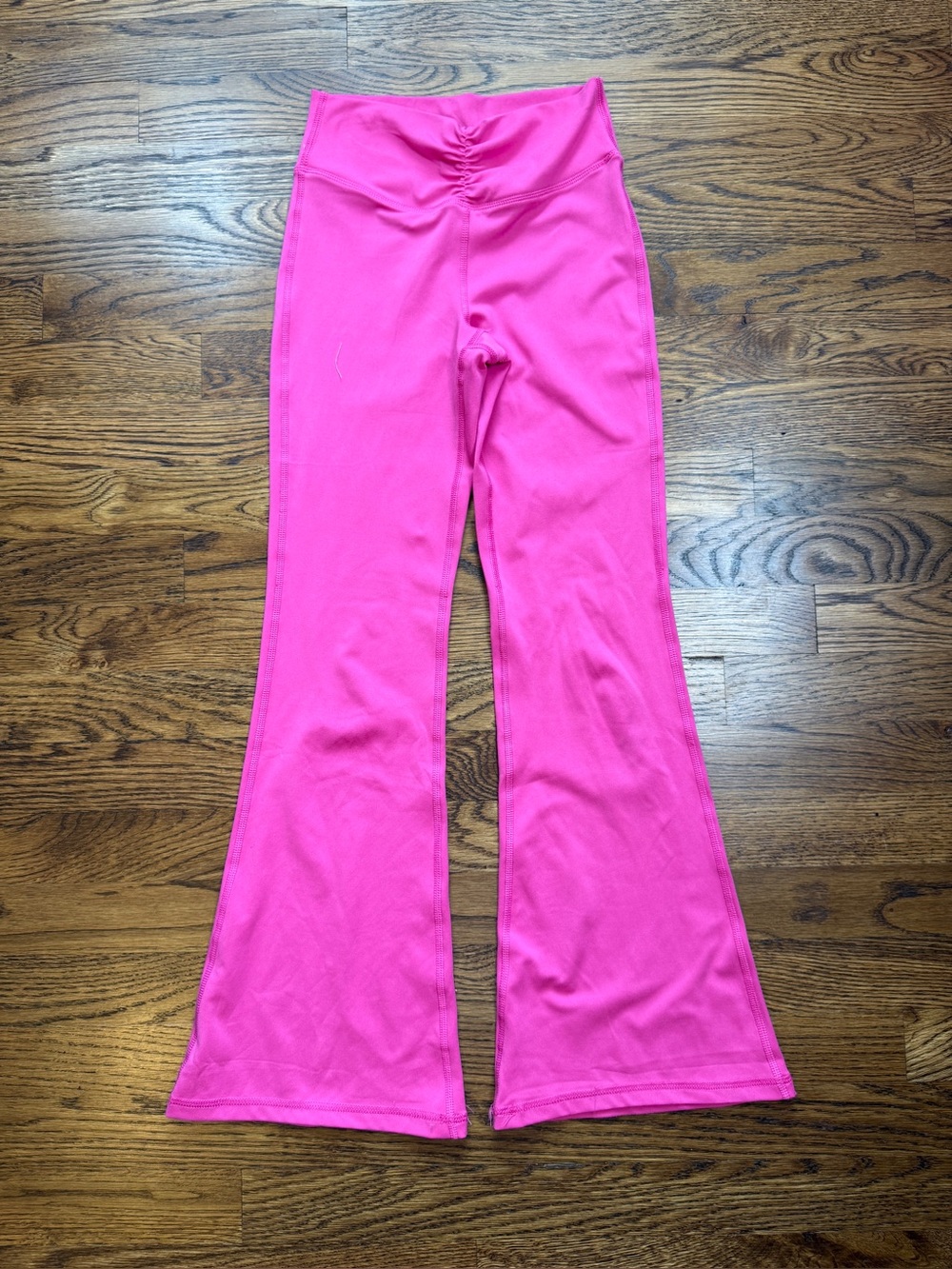 Yogalicious Girls Pink Flared Active Athleisure Leggings Size Medium 10